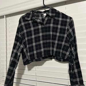 Flannel dark blue/black